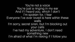 Panic! At The Disco- Into The Unknown Lyrics