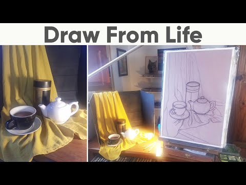 How to Draw a Still Life  Sketching From Life