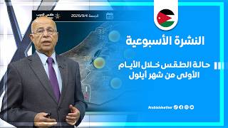 الاردن | حالة الطقس خلال الأيام الأولى من شهر أيلول screenshot 4