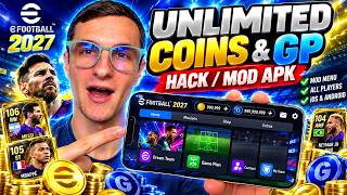 Information eFootball 2027 Hack/Mod APK 🔥 Unlimited Coins & GP (iOS & Android) Update