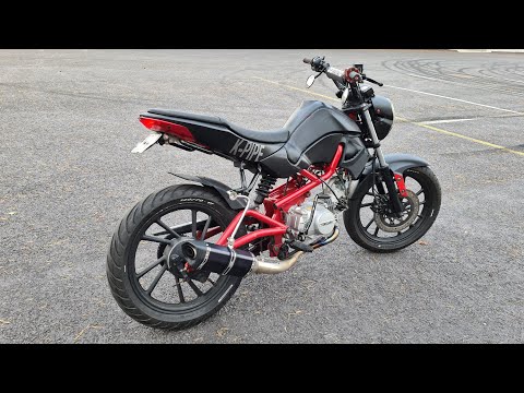 Video Kymco K-Pipe 50 125cc walkaround tuning and exhaust - youtube