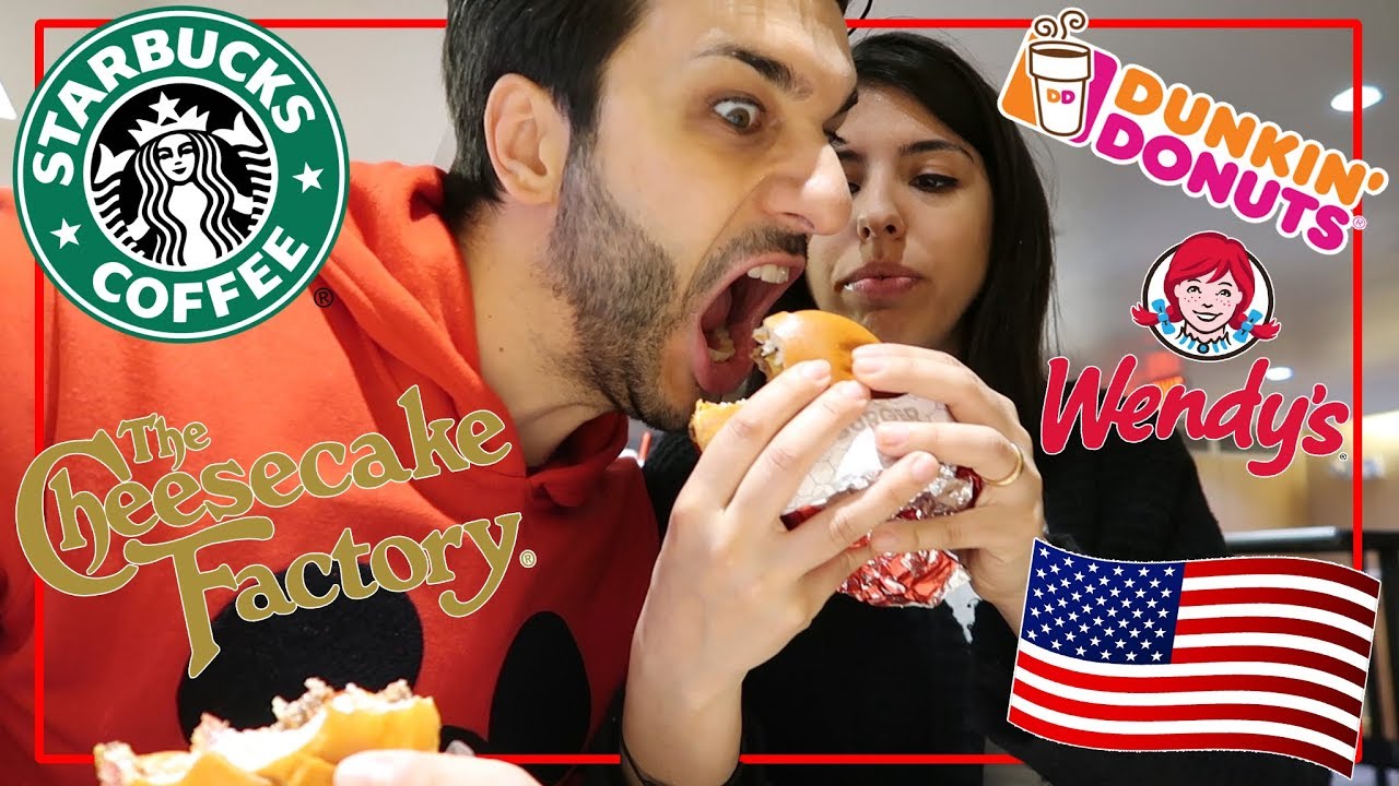 VIDEO SOLO CIBO IN AMERICA *troppe calorie!*