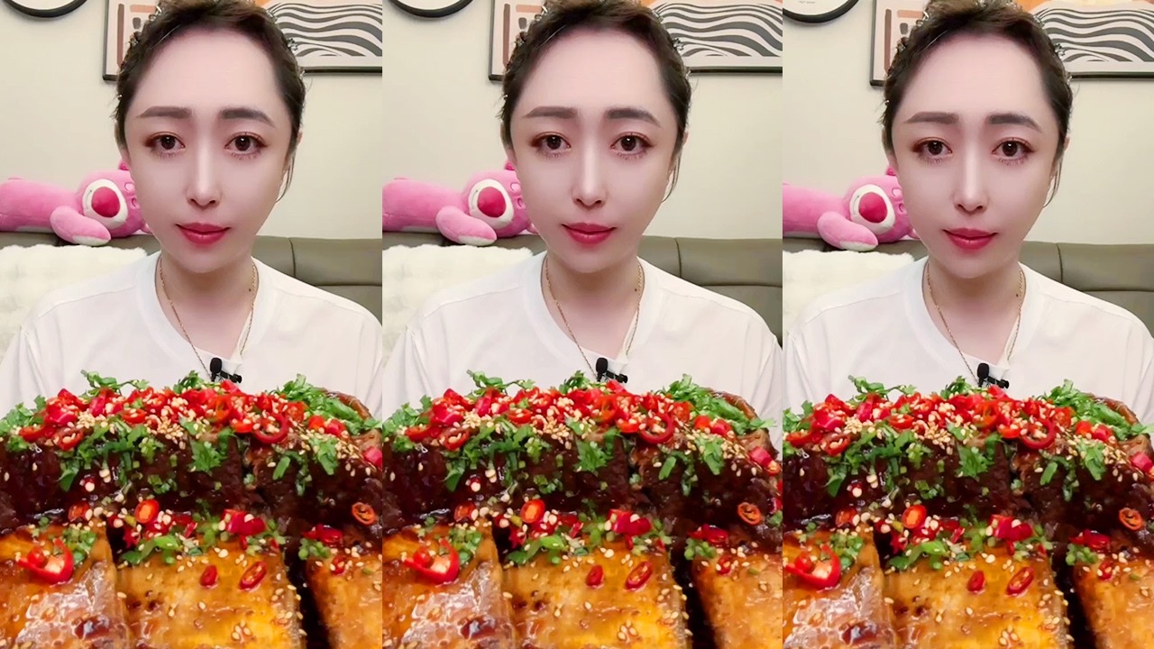 😱🥩Giant & Spicy Food Platter –Spicy Lamb Chops丨 Mukbang for True Foodies!🔥