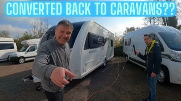 Motorhome Man Touring a Caravan - Swift Sprite Review