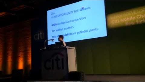 Pleaze app presentation at Citi Mobile Challenge