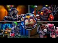 ALL JUMPSCARES - FNAF Security Breach (Ruin DLC)