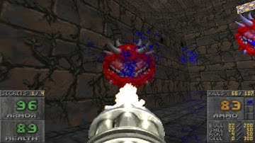 Doom 2 Hellebarde Level 2 UV Max with Beautiful Doom (Commentary)