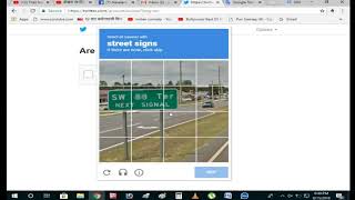select all images with a bus click verify once there are none left.