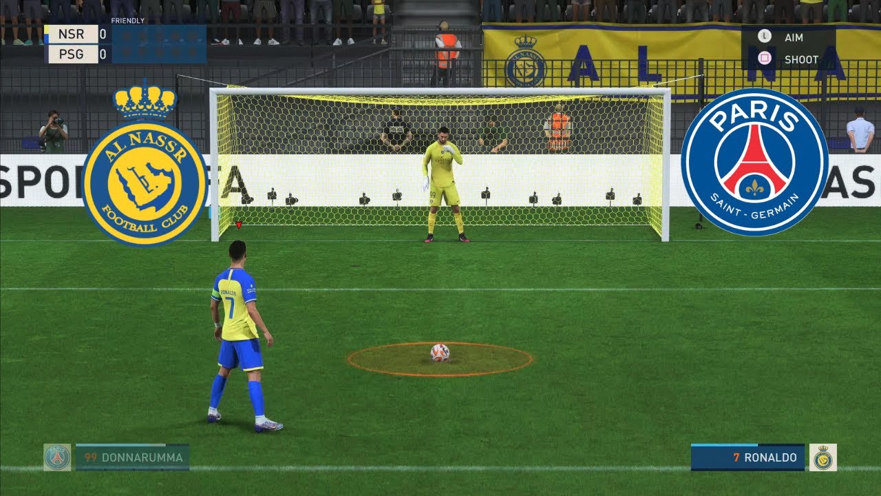 Al Nassr vs PSG | Penalty Shootout | FIFA 23 PS5™ [4K60] - YouTube