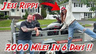 Going For A World Record ! 7,000 Miles, 48 States In 6 Days Jess Ripps