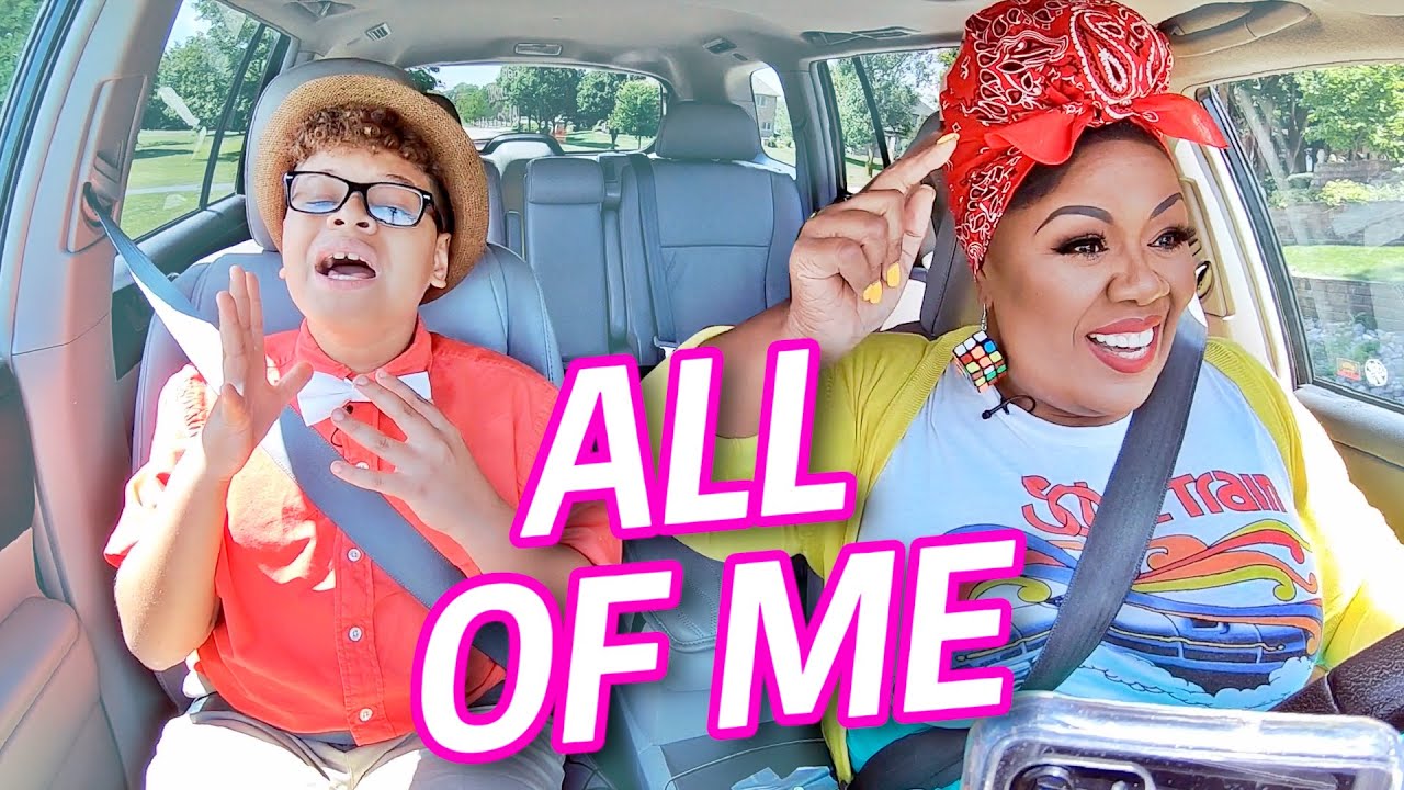 Ребёнок спел песню Джона Ледженда ALL OF ME с педагогом по вокалу