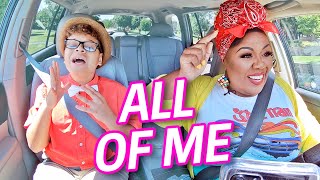 ALL OF ME (John Legend) w/Vocal Coach CARPOOL KARAOKE