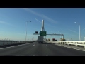 首都高速道路　湾岸線　大井JCT　⇒　横浜横須賀道路　馬堀海岸　出口　2017/01/06