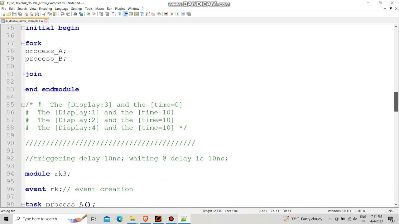 double arrow examples in interprocess communication of system verilog ...