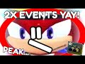 2X Events are back...... yey | Sonic Speed Simulator Update Review