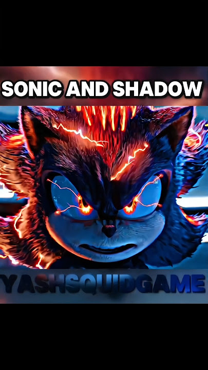Sonic vs shadow speed | sonic the hedgehog |sonic 2 #shorts #sonic