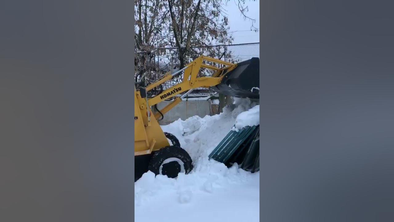 мини-погрузчик Komatsu Bobcat дизельный, японский, видео, трактор ...