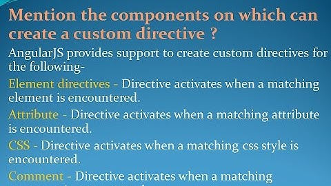 Latest Angular JS Interview Questions and Answers for freshers and experienced– Part 4