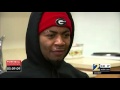 Injured Player Devon Gales Feels Knee Feet For First Time Injured Player Devon Gales Feels Knee Feet For First Time