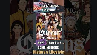 Historical & Cozy Lifestyle coloring book releases! July 2025