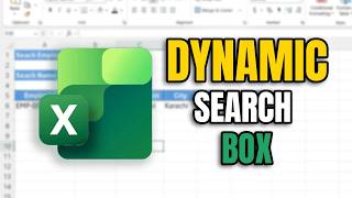 Dynamic Search Box in Excel using FILTER Function | Employee Search System