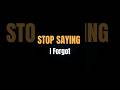 Smarter Alternatives to Saying I Forgot