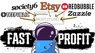 The Easiest And Fastest Way To Get Sales On Redbubble, Society6, Teepublic And Zazzle