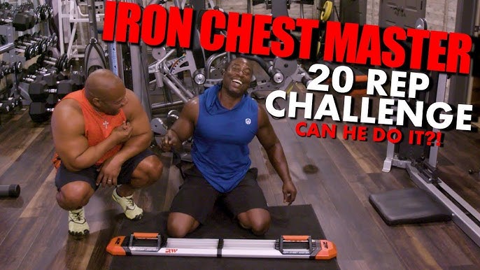 Iron Chest Master Push Up Machine - The Perfect Chest Workout
