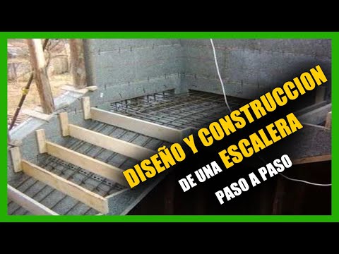Video: ¿Cómo se construyen escaleras de madera sobre hormigón?