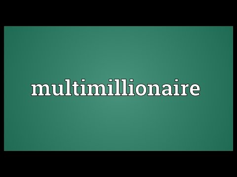 Header of multimillionaire