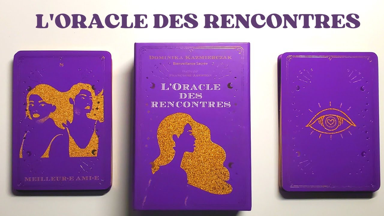 L'oracle des rencontres - Dominika Kazmierczak, Françoise Aberton -  Contre-dires - Grand format - Librairie Martelle AMIENS