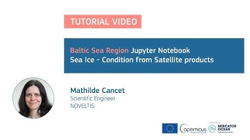 Jupyter Tutorial - Baltic Sea - Sea Ice Conditions from satellite products