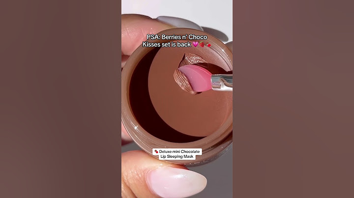 NEW: Berries n' Choco Kisses Set on @Sephora App NOW!
