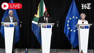 Live South Africa Hosts Eu Leaders Ahead Of G20 Summit Ramaphosa, Von Der Leyen & Costa Sa News