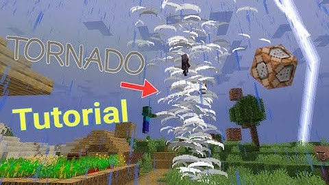 Minecraft Working TORNADO [Easy Tutorial]