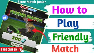 Score Match : How to Play Match With Friend?  | Play Friendly Match Trick 😉 @Camper196 screenshot 1