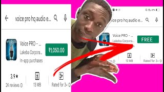 free voice recorder download | voice pro -HQ video Editor tutorial screenshot 4
