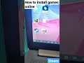 How to install games online #shorts #steam