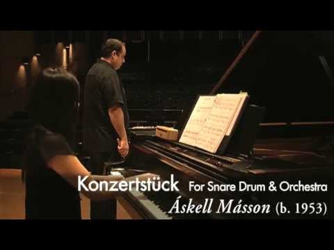 Konzertstück for Snare Drum and Orchestra by Askell Masson