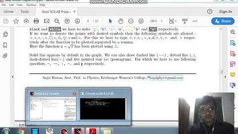 Basic SCILAB Plotting points of customised colours and designs