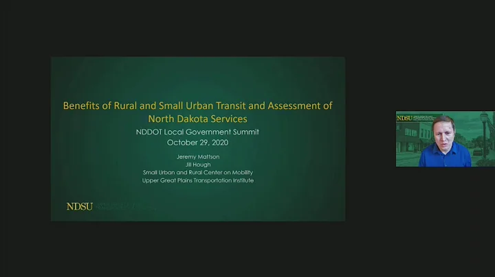 2020 NDDOT Local Government Virtual Summit Jeremy ...