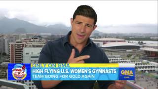 Olympics   USA Gymnastics Team Dominates