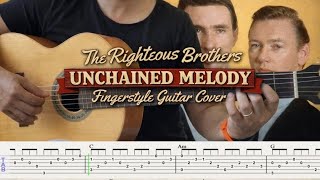 Righteous Brothers - Unchained Melody Fingerstyle Guitar Cover