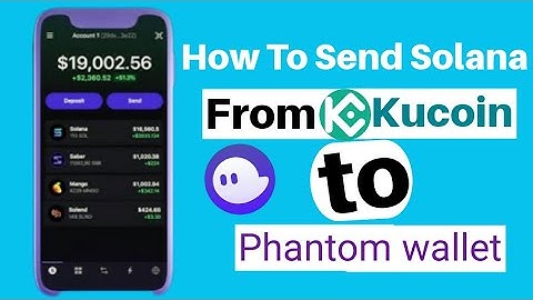 How to Send Solana from KuCoin to Phantom Wallet | Kucoin to Phantom Wallet Solana Transfer