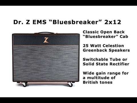 Dr. Z EMS "Bluesbreaker" Combo Demo