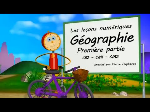 Découvrez les Leçons Numériques de Géographie CE2-CM1-CM2