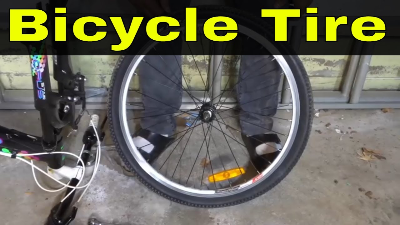 How To Remove A Bicycle Tire From The RimEasy Tutorial YouTube