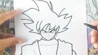 Como Desenhar GOKU Black - Dragon Ball Super