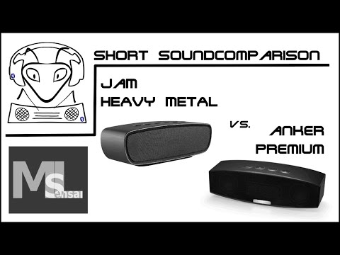 ANKER Premium vs. JAM Heavy Metal - Klangvergleich soundcomparison