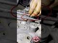 Fastest Way to Install Valve Locks Easy Hack😱🔥 #engine #mechanic #valve #shortsfeed #truck #tools#yt